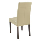 Chaises de salle à manger en cuir Hartford, lot de 2