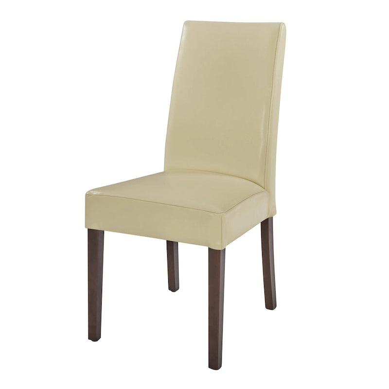 Chaises de salle à manger en cuir Hartford, lot de 2