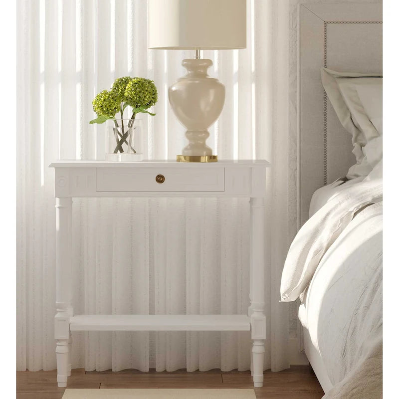 Console accent en bois avec tiroir East at Main