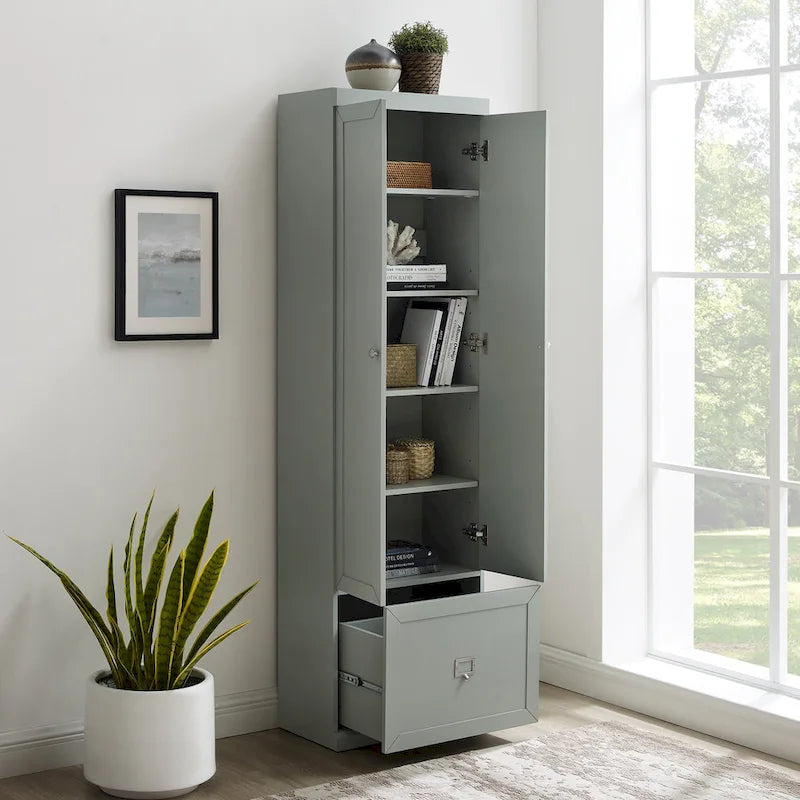 Garde-manger convertible Crosley Harper – 31,75 x 55,88 x 187,96 cm