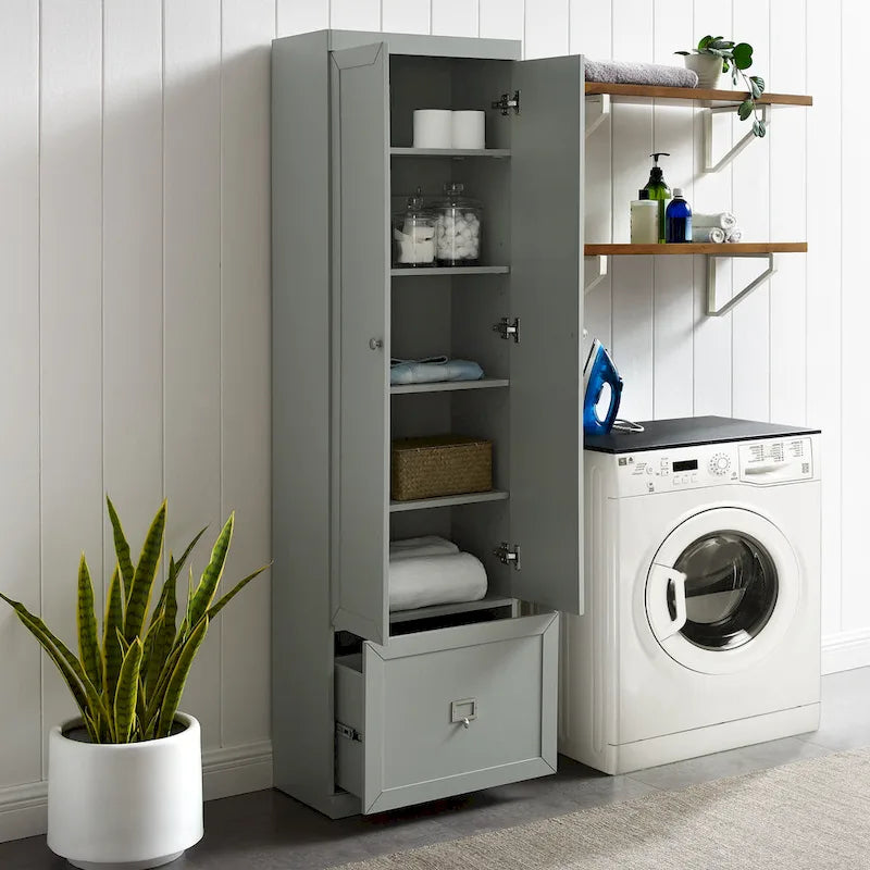 Garde-manger convertible Crosley Harper – 31,75 x 55,88 x 187,96 cm