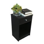 Simplifiez les meubles de chambre Table de chevet à 1 ou 2 tiroirs, 2 styles