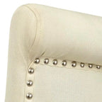 Chaise de salle à manger Parsons Adeline Simple Living avec clous décoratifs (Lot de 2)