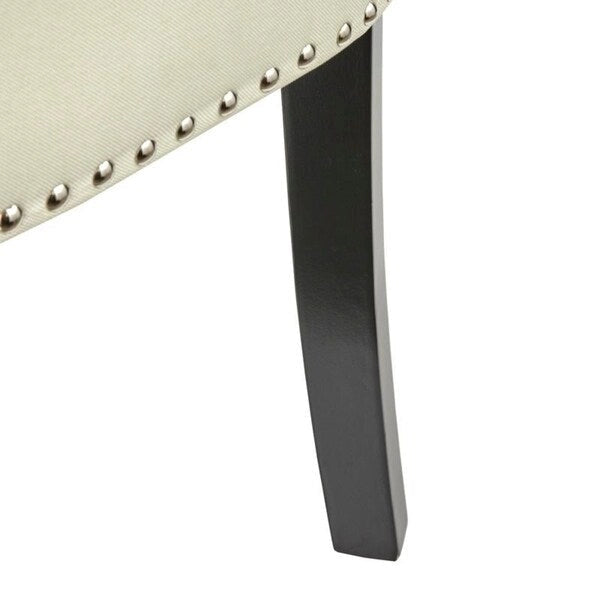 Chaise de salle à manger Parsons Adeline Simple Living avec clous décoratifs (Lot de 2)