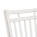 Ensemble de table de rassemblement Magnolia Manor Antique White Weathered Bark Opt 5 pièces