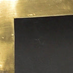 Buffet 4 portes vitrées Noir Kanon & Laiton, Style Industriel