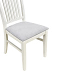 Ensemble de salle à manger 6 pièces en bois Merax Mid-Century
