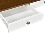 Ensemble de salle à manger 6 pièces en bois Merax Mid-Century