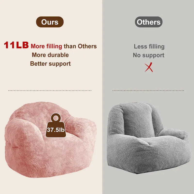 Pouf géant pour adultes et enfants