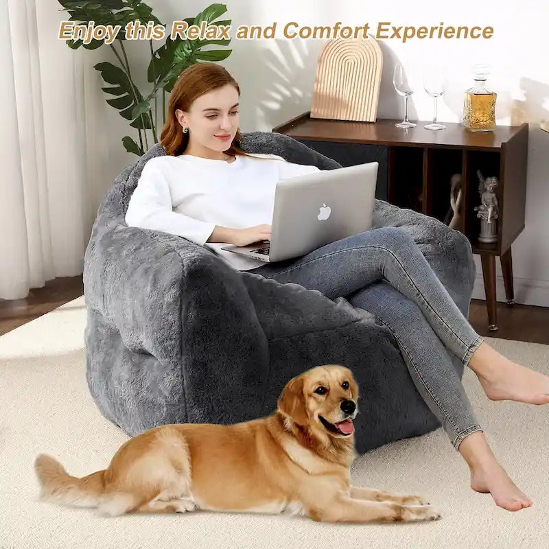 Pouf géant pour adultes et enfants