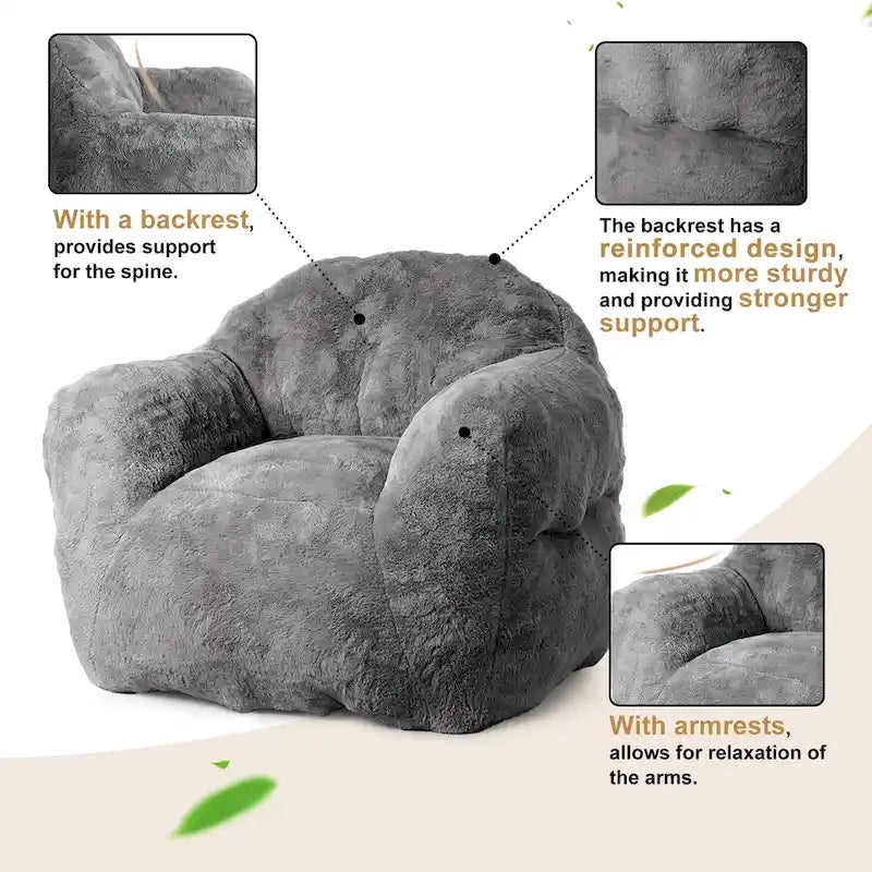 Pouf géant pour adultes et enfants