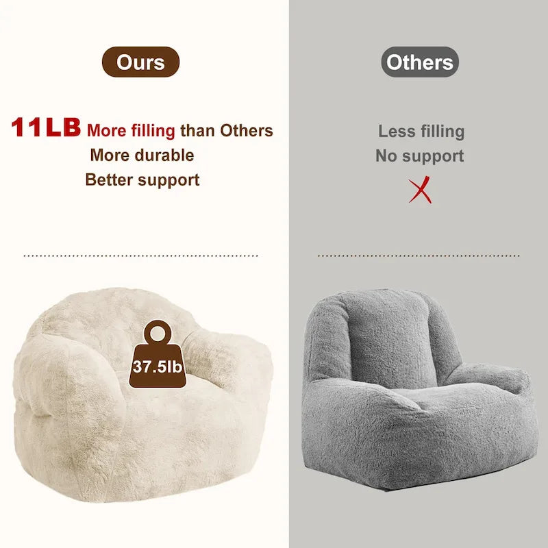 Pouf géant pour adultes et enfants