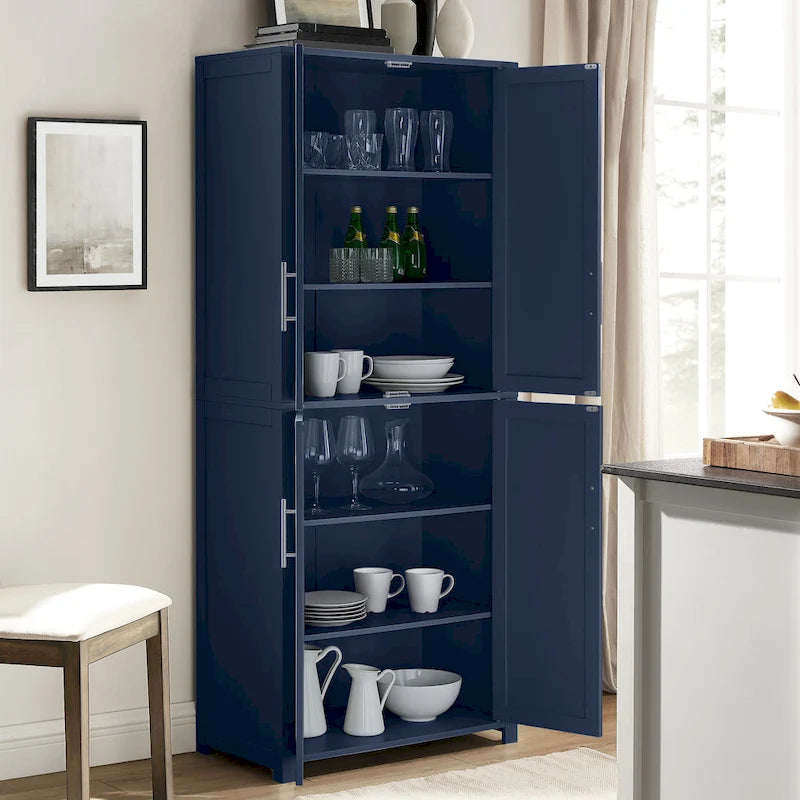Crosley Savannah Meuble de rangement haut de cuisine avec garde-manger