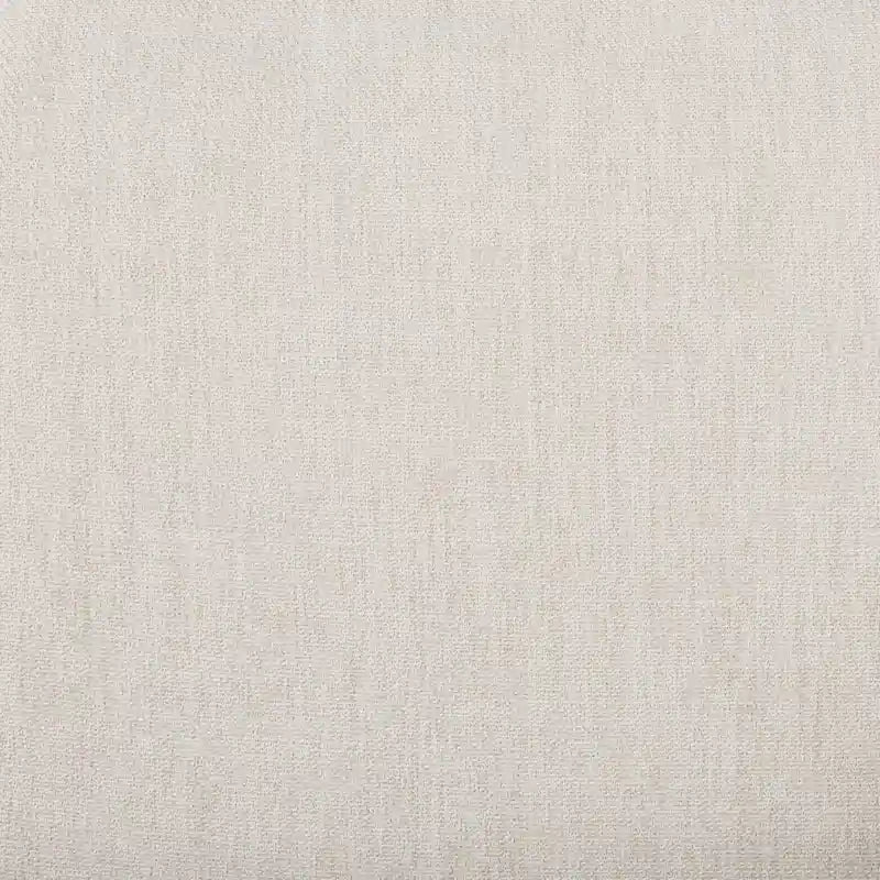 Tissu crème Loretta avec cadre en bois massif et traversins – 87,9 larg. x 36,2 prof. x 33,8 haut.