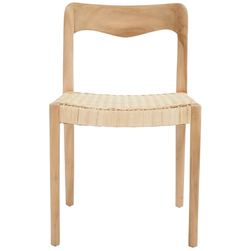 SAFAVIEH Betsey Wicker Chaise de salle à manger 31 po - 21 L x 18 P x 31 H - 20Lx18Px31H
