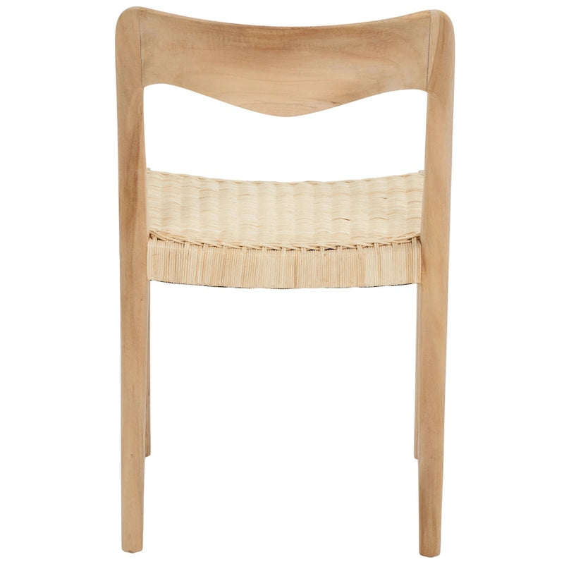 SAFAVIEH Betsey Wicker Chaise de salle à manger 31 po - 21 L x 18 P x 31 H - 20Lx18Px31H