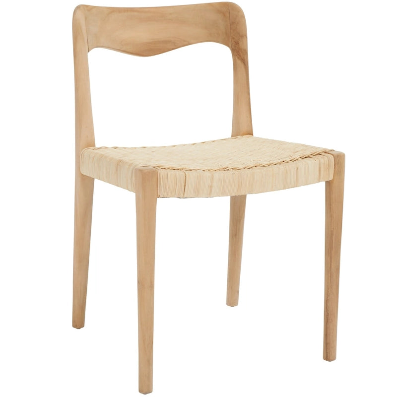 SAFAVIEH Betsey Wicker Chaise de salle à manger 31 po - 21 L x 18 P x 31 H - 20Lx18Px31H