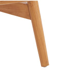 Fauteuil d'appoint en cuir tressé noir / cognac / blanc – Une place