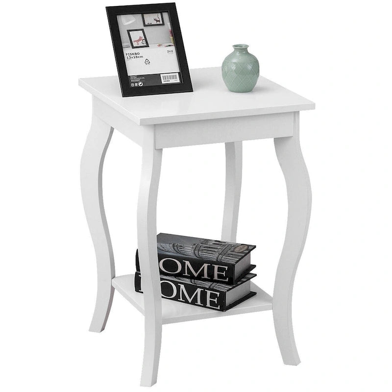 Table d'appoint avec rangement pour canapé