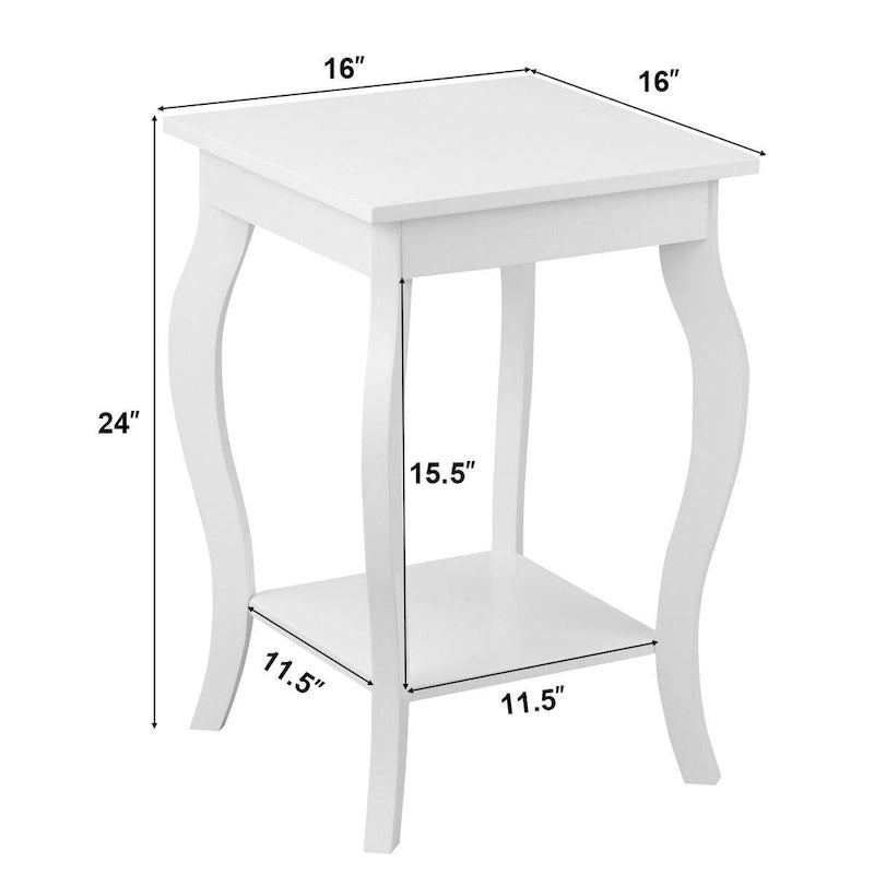 Table d'appoint avec rangement pour canapé