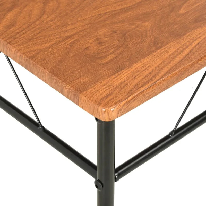 vidaXL Chaises de salle à manger 2 pcs MDF marron