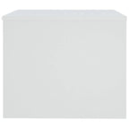 vidaXL Table Basse Relevable Table d'appoint Table d'appoint pour Canapé Bois d'ingénierie - 80 x 50 x 42,5 cm