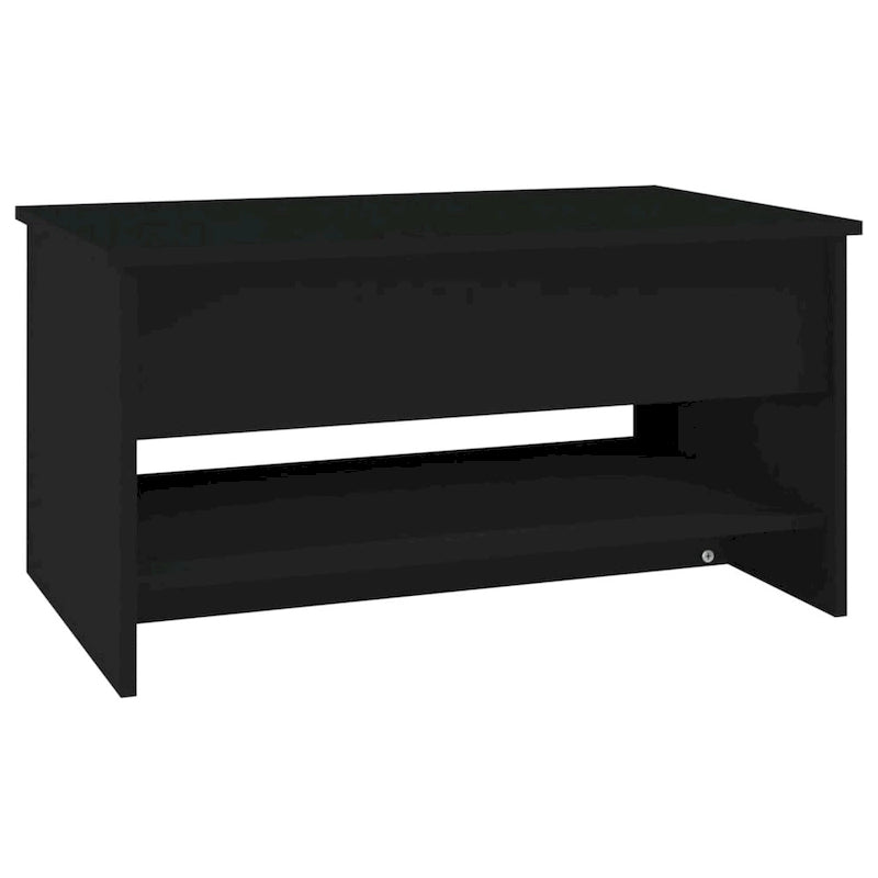 vidaXL Table Basse Relevable Table d'appoint Table d'appoint pour Canapé Bois d'ingénierie - 80 x 50 x 42,5 cm