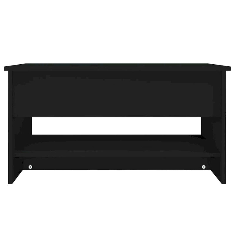 vidaXL Table Basse Relevable Table d'appoint Table d'appoint pour Canapé Bois d'ingénierie - 80 x 50 x 42,5 cm