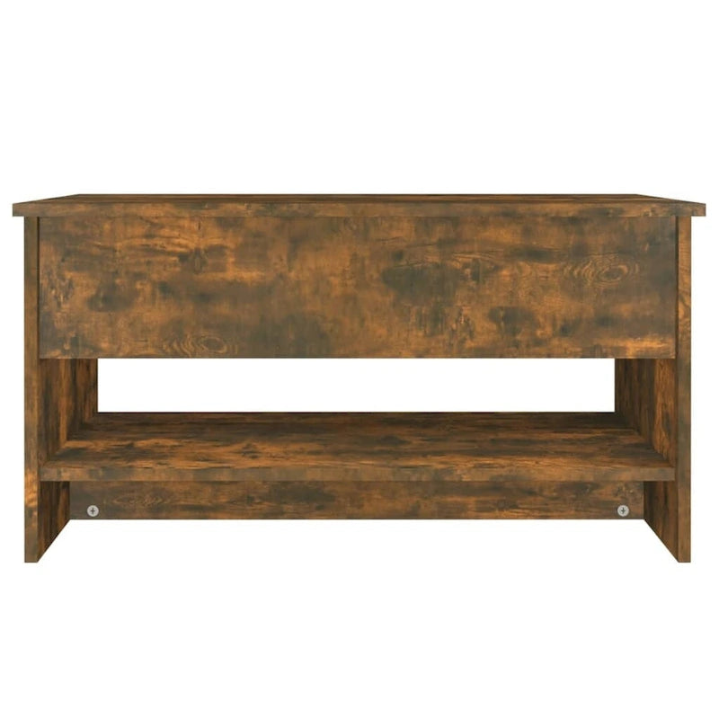 vidaXL Table Basse Relevable Table d'appoint Table d'appoint pour Canapé Bois d'ingénierie - 80 x 50 x 42,5 cm