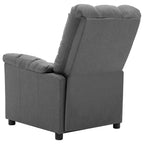 Fauteuil inclinable vidaXL, fauteuil inclinable de loisirs confortable pour home cinéma, en tissu - 29,1 x 38,9 x 40,1