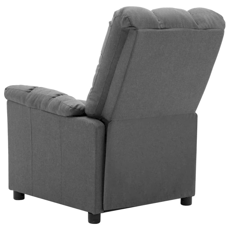 Fauteuil inclinable vidaXL, fauteuil inclinable de loisirs confortable pour home cinéma, en tissu - 29,1 x 38,9 x 40,1