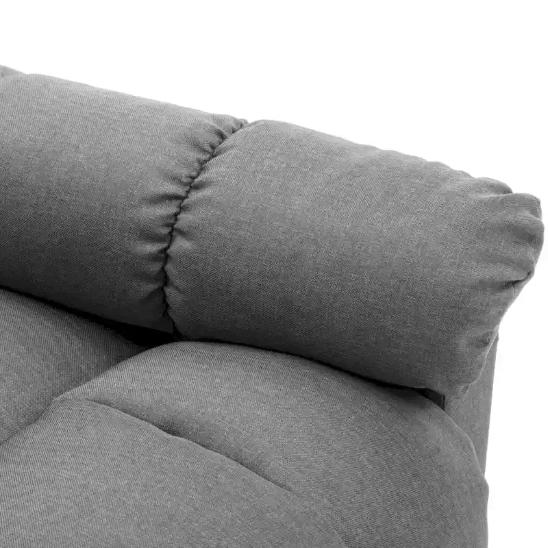 Fauteuil inclinable vidaXL, fauteuil inclinable de loisirs confortable pour home cinéma, en tissu - 29,1 x 38,9 x 40,1