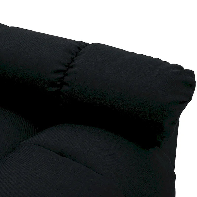 Fauteuil inclinable vidaXL, fauteuil inclinable de loisirs confortable pour home cinéma, en tissu - 29,1 x 38,9 x 40,1