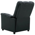 Fauteuil inclinable vidaXL, fauteuil inclinable de loisirs confortable pour home cinéma, en tissu - 29,1 x 38,9 x 40,1