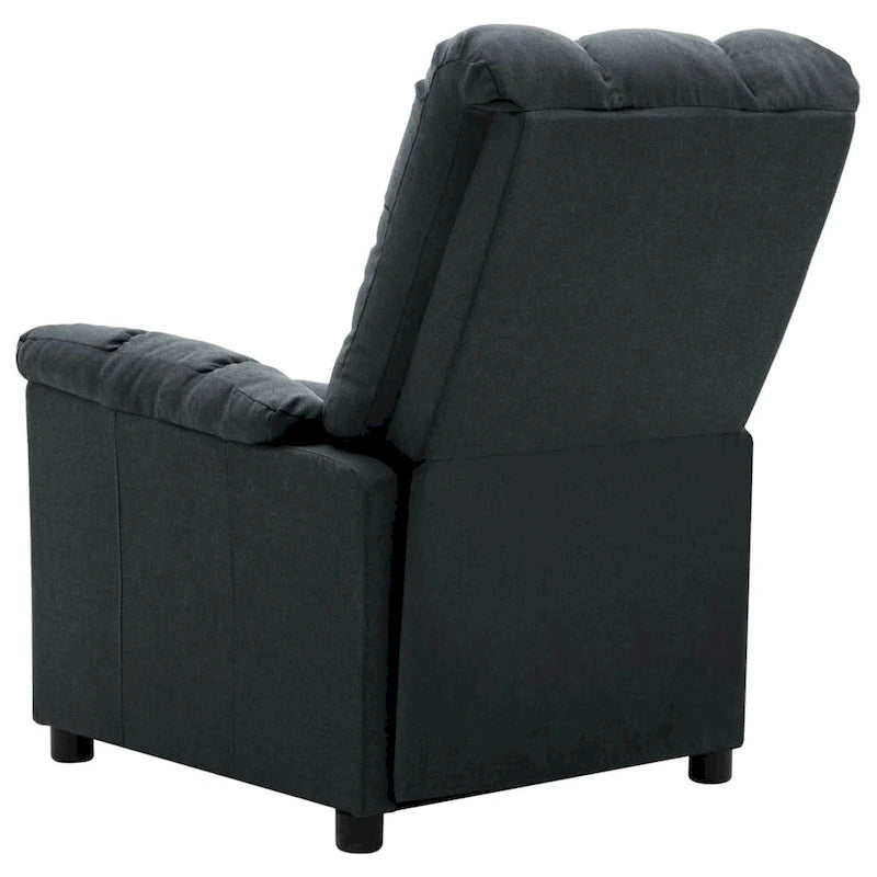 Fauteuil inclinable vidaXL, fauteuil inclinable de loisirs confortable pour home cinéma, en tissu - 29,1 x 38,9 x 40,1
