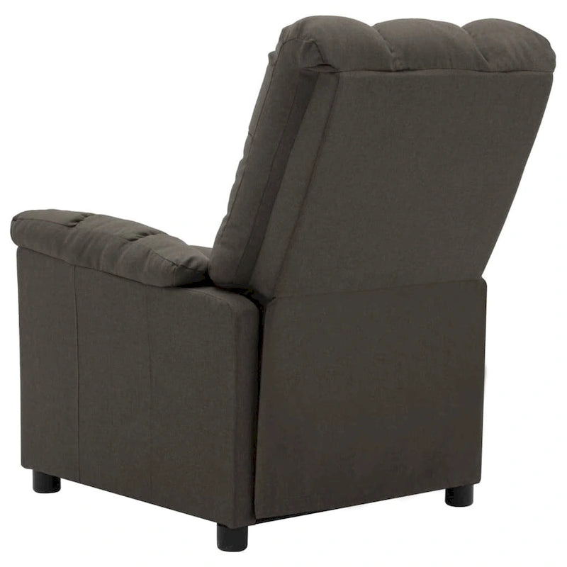 Fauteuil inclinable vidaXL, fauteuil inclinable de loisirs confortable pour home cinéma, en tissu - 29,1 x 38,9 x 40,1