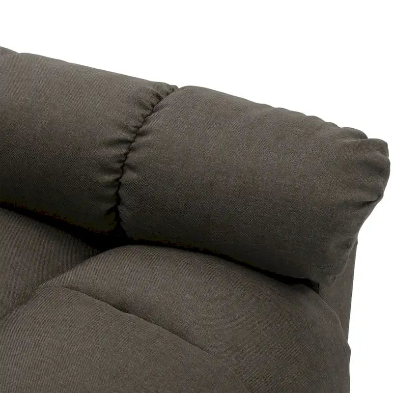Fauteuil inclinable vidaXL, fauteuil inclinable de loisirs confortable pour home cinéma, en tissu - 29,1 x 38,9 x 40,1