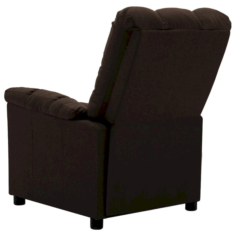 Fauteuil inclinable vidaXL, fauteuil inclinable de loisirs confortable pour home cinéma, en tissu - 29,1 x 38,9 x 40,1