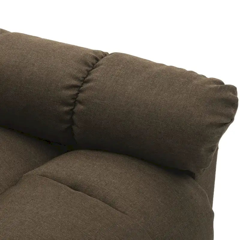 Fauteuil inclinable vidaXL, fauteuil inclinable de loisirs confortable pour home cinéma, en tissu - 29,1 x 38,9 x 40,1