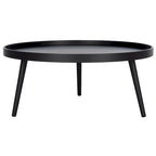 Table basse SAFAVIEH Arline avec plateau rond - 35,4 x 35,4 x 15 - 35Lx35Px15H