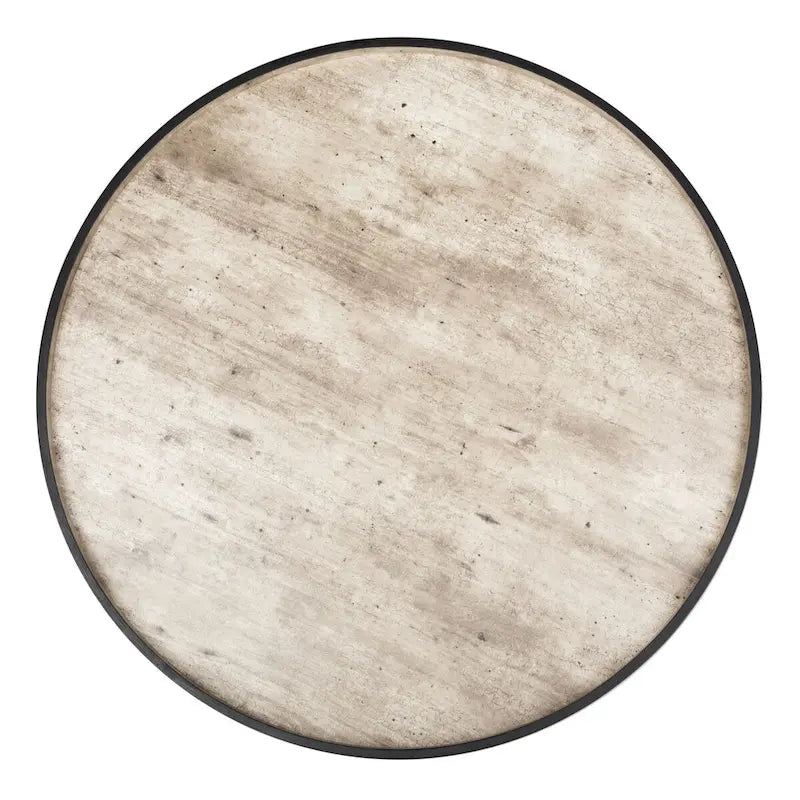 Table basse SAFAVIEH Arline avec plateau rond - 35,4 x 35,4 x 15 - 35Lx35Px15H