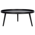 Table basse SAFAVIEH Arline avec plateau rond - 35,4 x 35,4 x 15 - 35Lx35Px15H