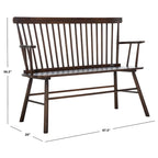 Banquette SAFAVIEH Gracija Spindleback - 48 x 22,4 x 36 - 48L x 22P x 36H