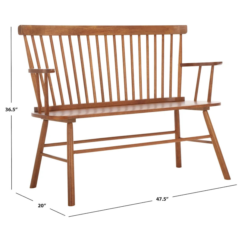 Banquette SAFAVIEH Gracija Spindleback - 48 x 22,4 x 36 - 48L x 22P x 36H