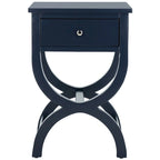 SAFAVIEH Liller Table de chevet à 1 tiroir (entièrement assemblée) - 18 L x 15 P x 27 H - 18Lx15Px27H