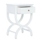 SAFAVIEH Liller Table de chevet à 1 tiroir (entièrement assemblée) - 18 L x 15 P x 27 H - 18Lx15Px27H