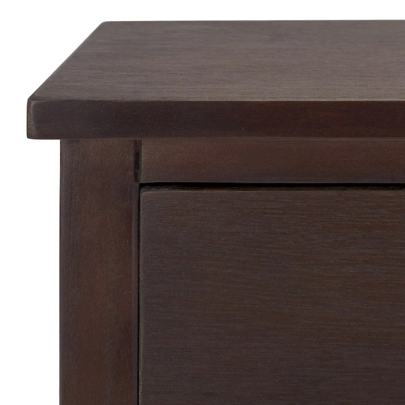 SAFAVIEH Liller Table de chevet à 1 tiroir (entièrement assemblée) - 18 L x 15 P x 27 H - 18Lx15Px27H