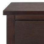 SAFAVIEH Liller Table de chevet à 1 tiroir (entièrement assemblée) - 18 L x 15 P x 27 H - 18Lx15Px27H
