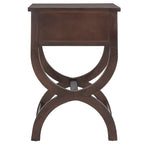 SAFAVIEH Liller Table de chevet à 1 tiroir (entièrement assemblée) - 18 L x 15 P x 27 H - 18Lx15Px27H