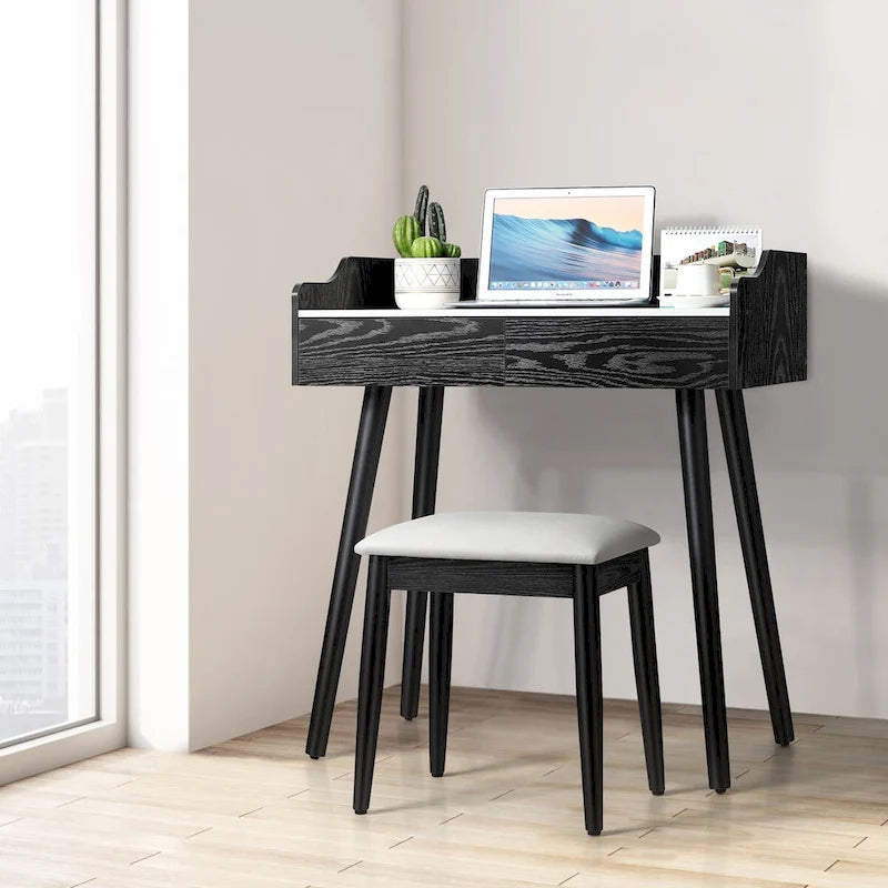 Coiffeuse avec miroir amovible